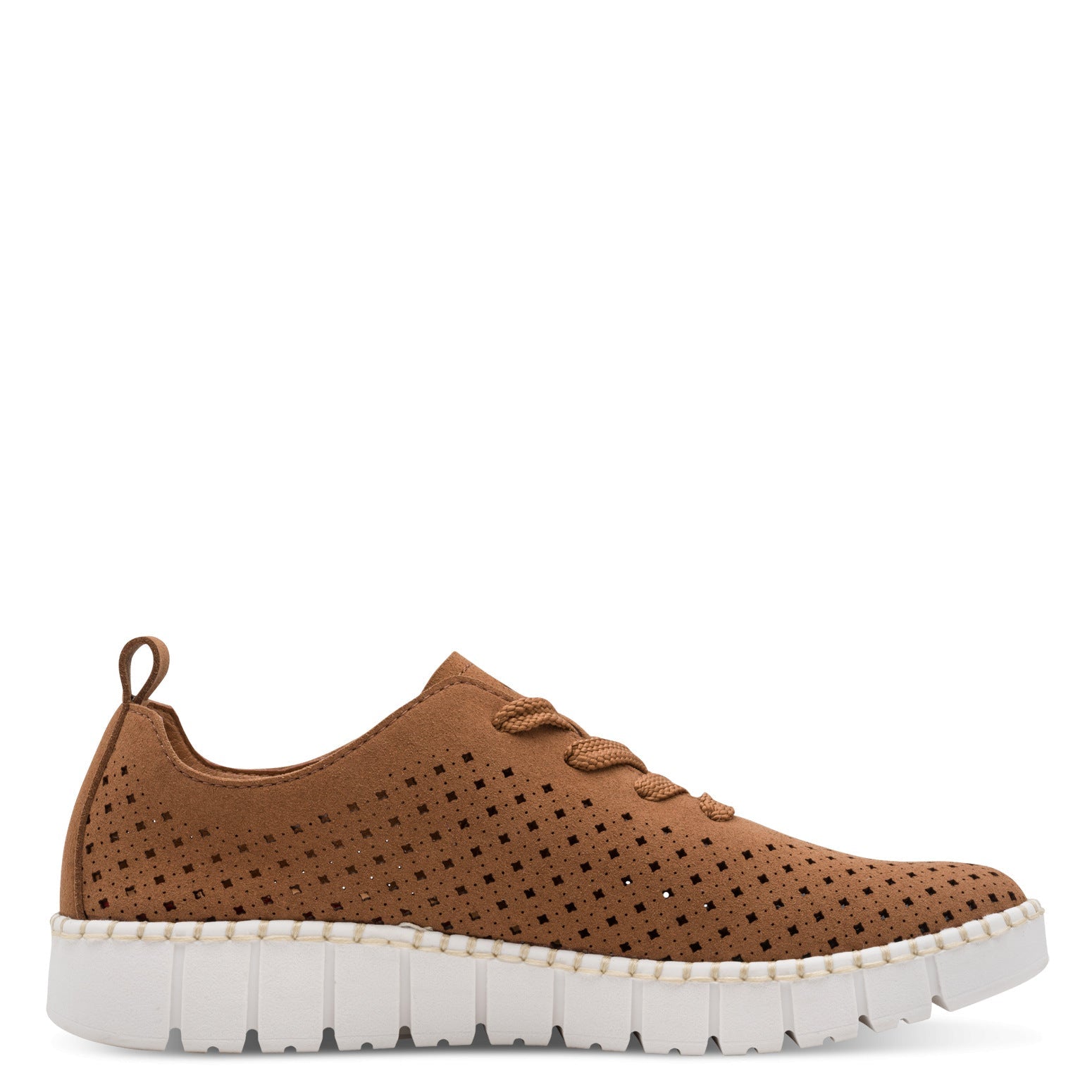 Renata Cognac Lace-up Sneaker