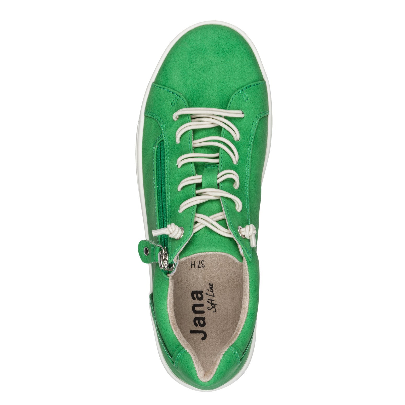 Estelle Green Lace-up Sneaker