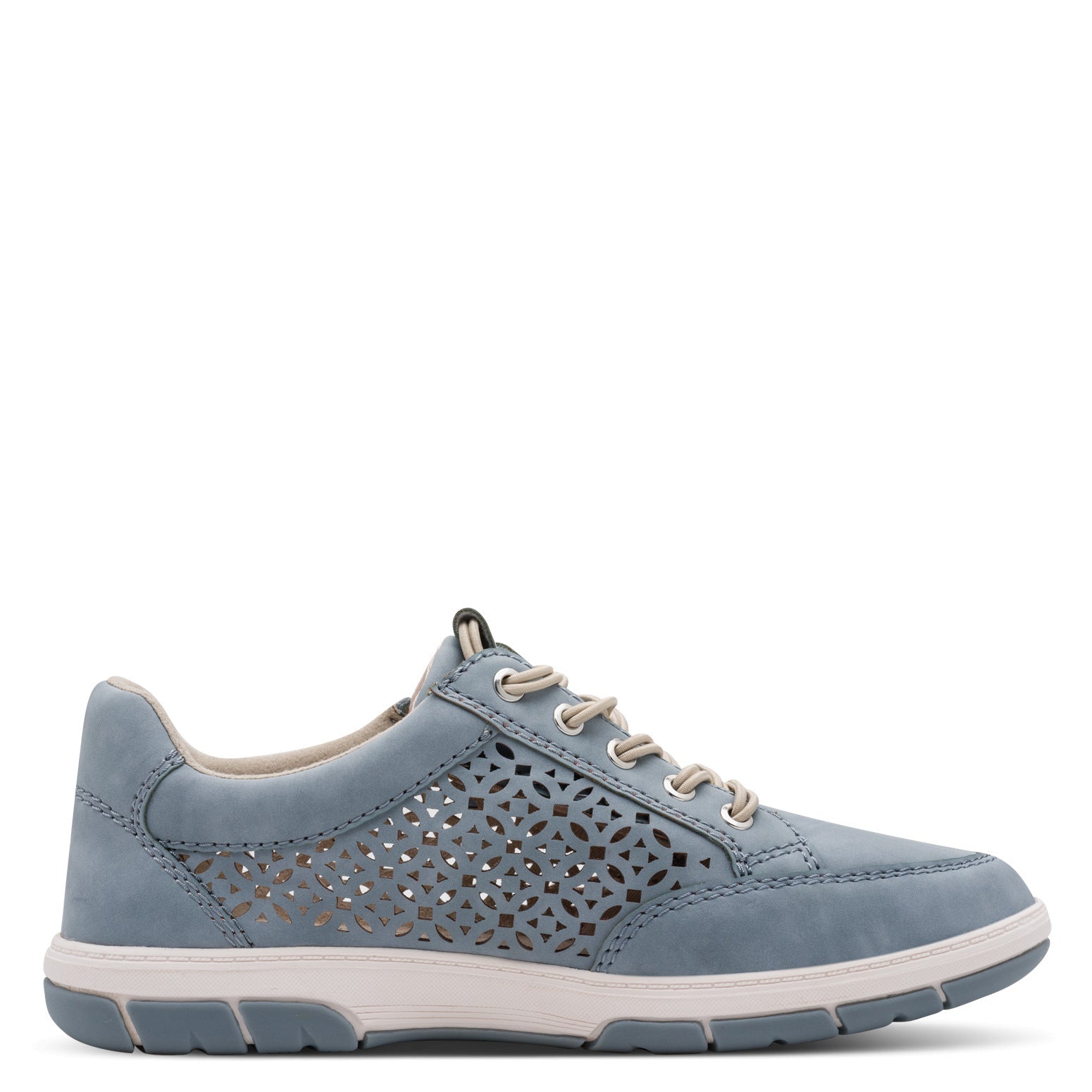 Fleur Denim Lace-up Sneaker