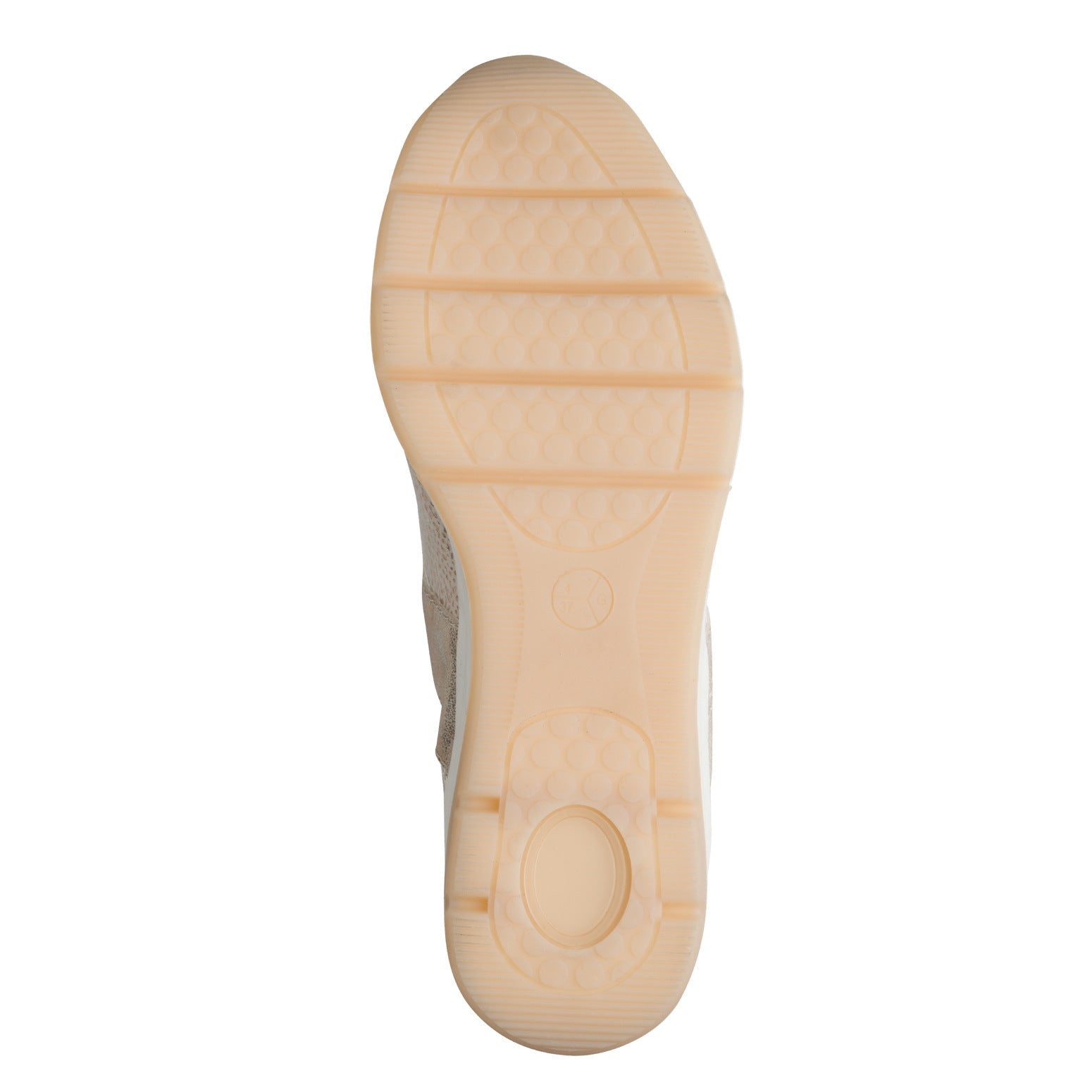 Katya White/Rosegold Lace-up Sneaker