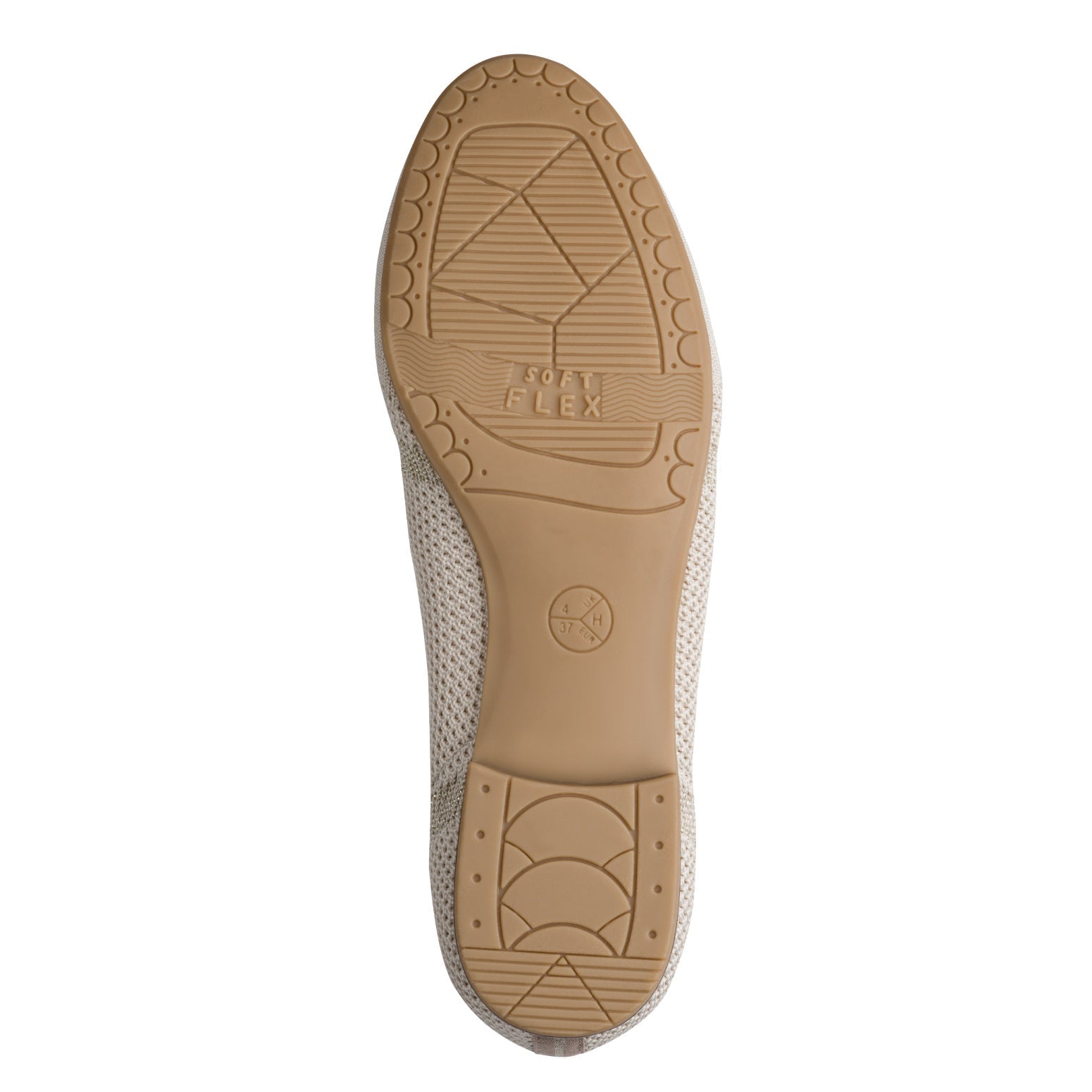 Mireille Beige/Gold Slip-on