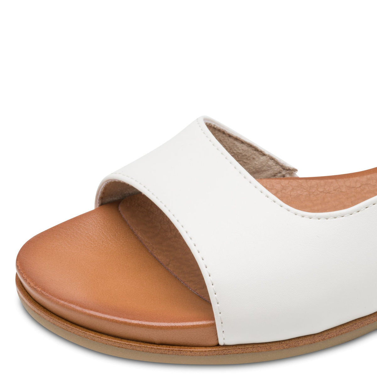 Odile White Sandal