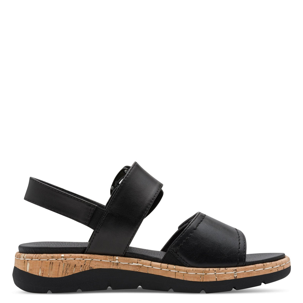 Amelie Black Sandal