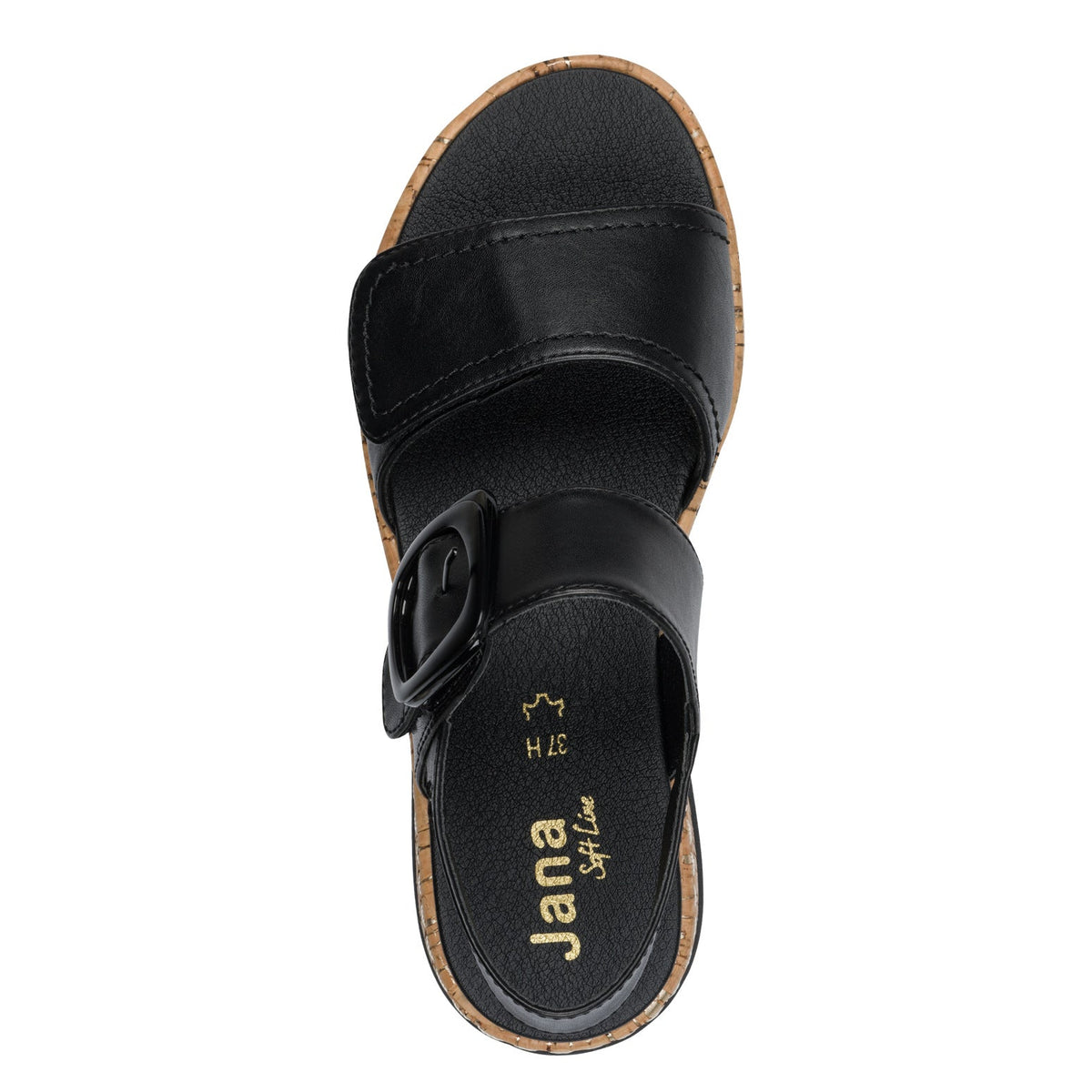 Amelie Black Sandal