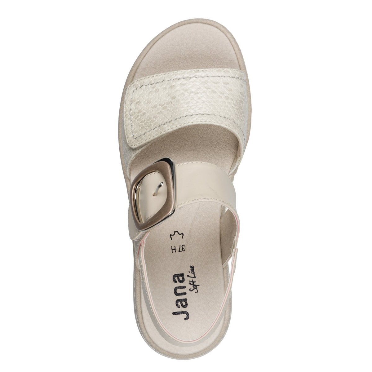 Amelie Ivory Combo Sandal