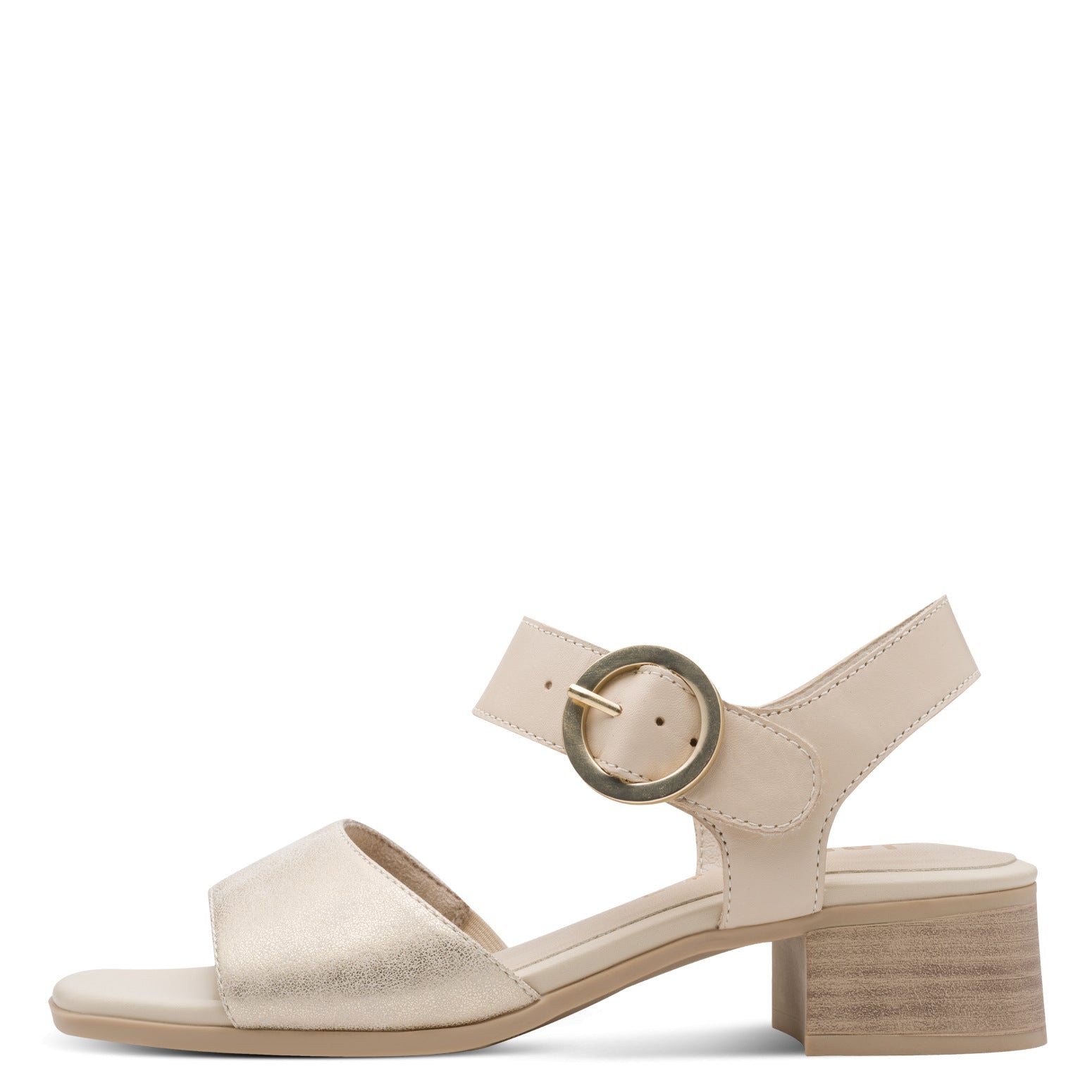 Brigitte Ivory Combo Sandal