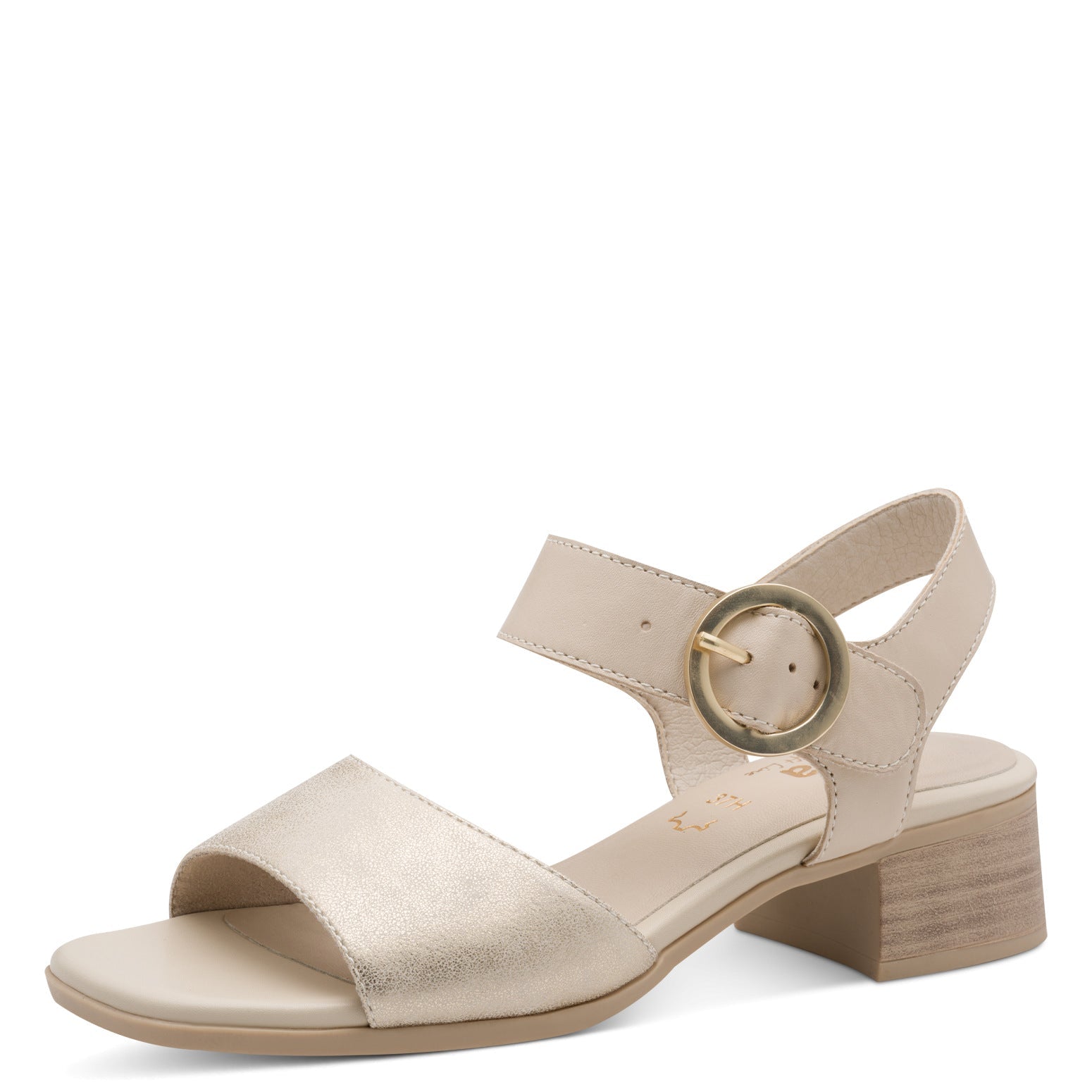 Brigitte Ivory Combo Sandal