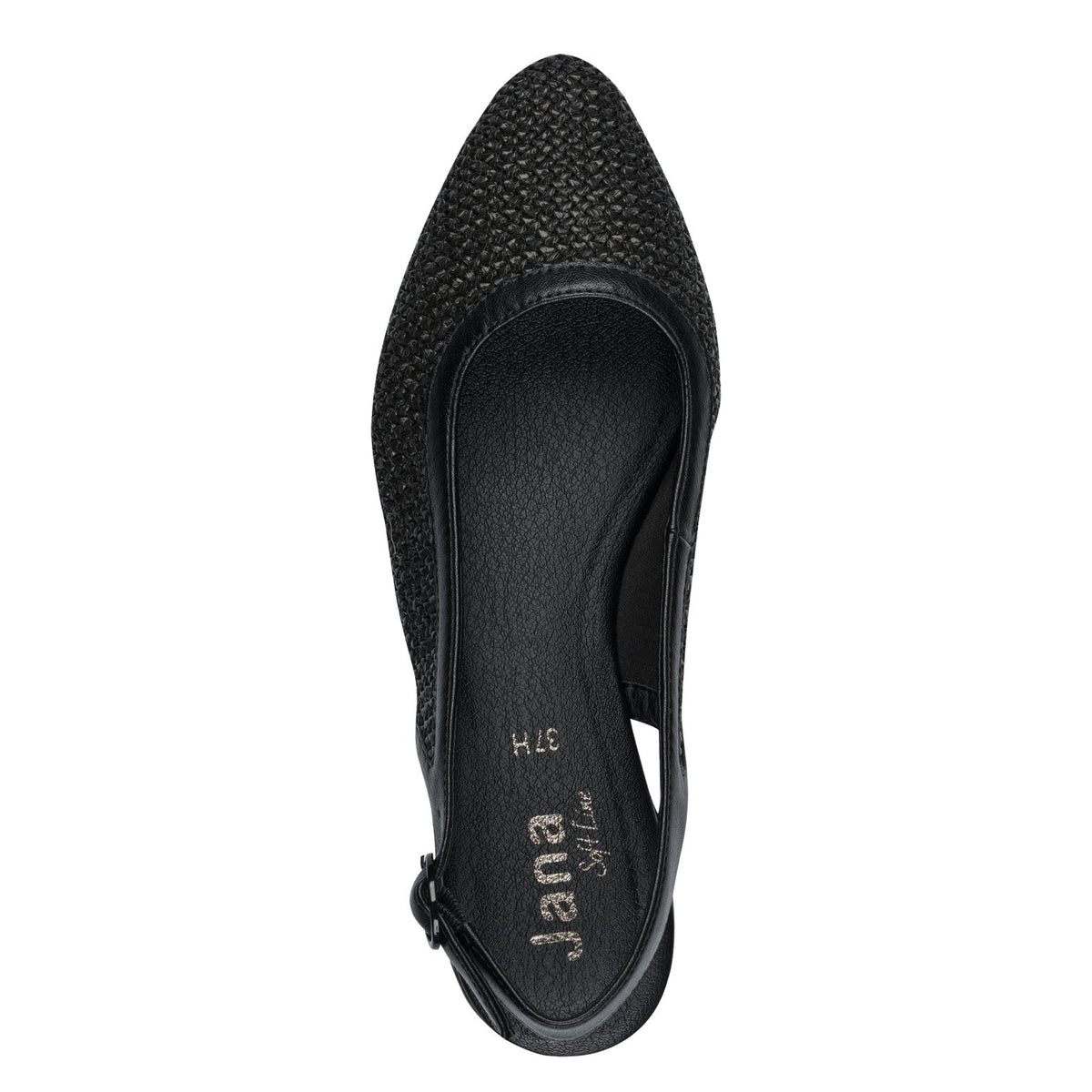 Isolde Black Slingback