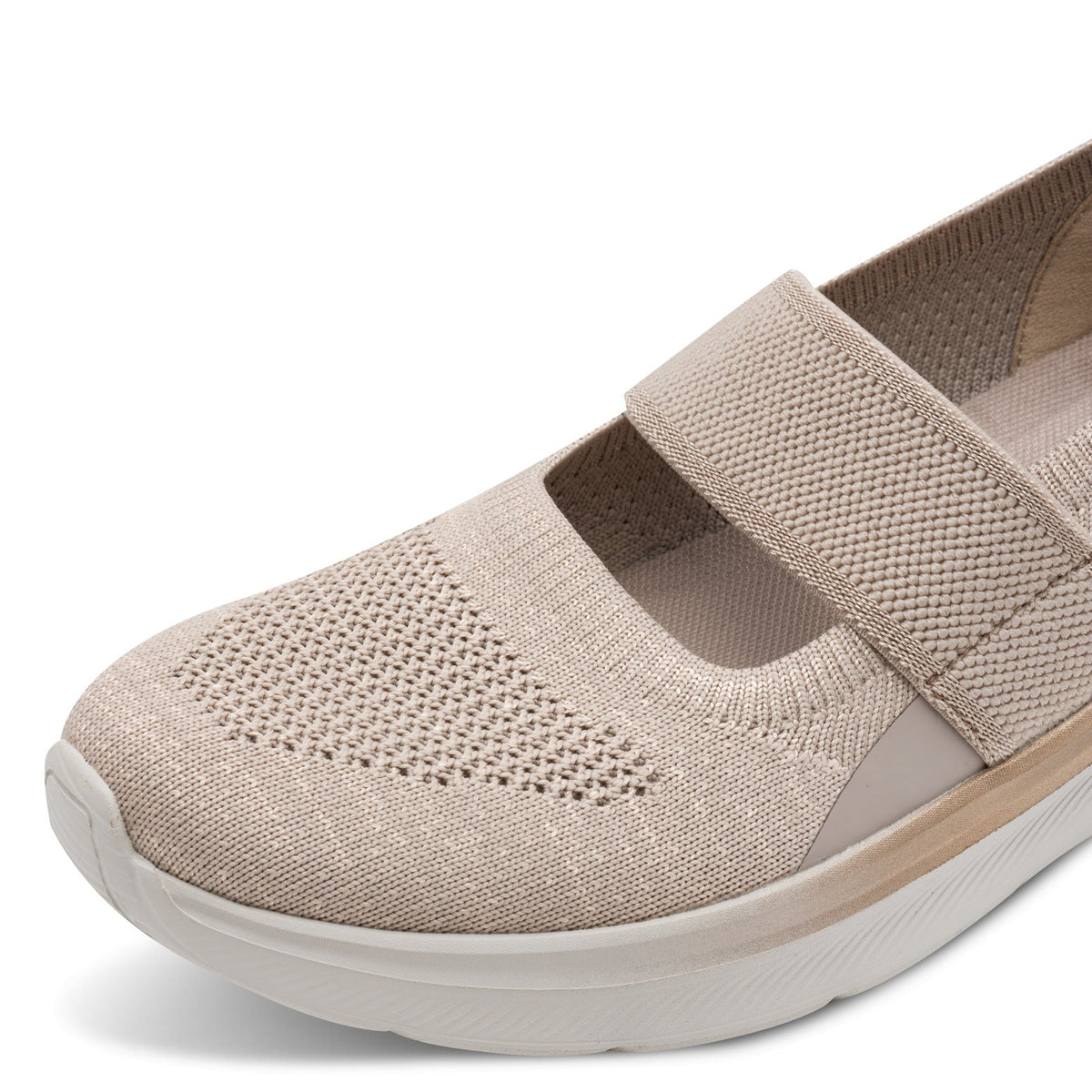 Josephine Taupe Ballet Flat