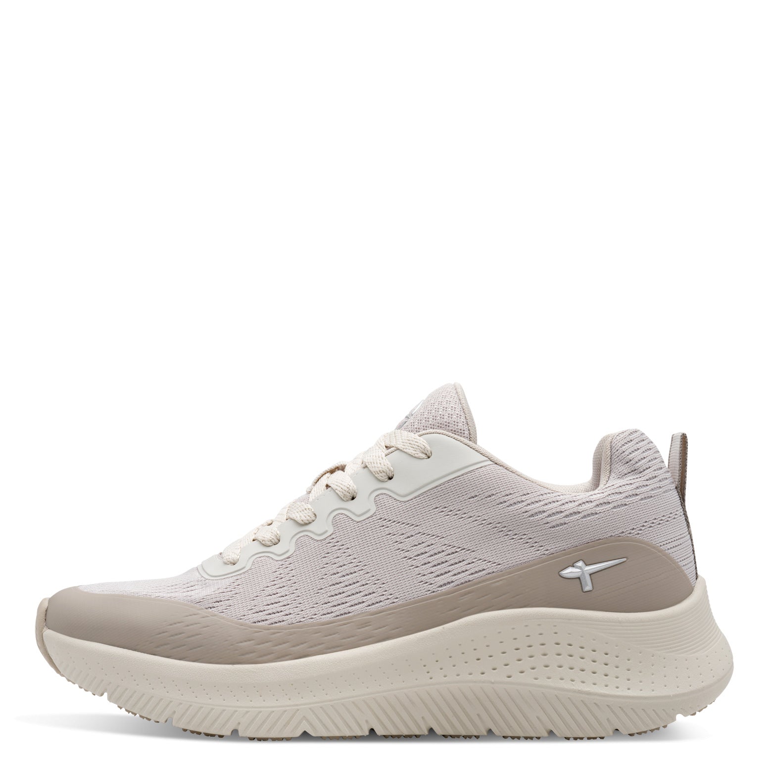 Nadine Beige Lace-up Sneaker