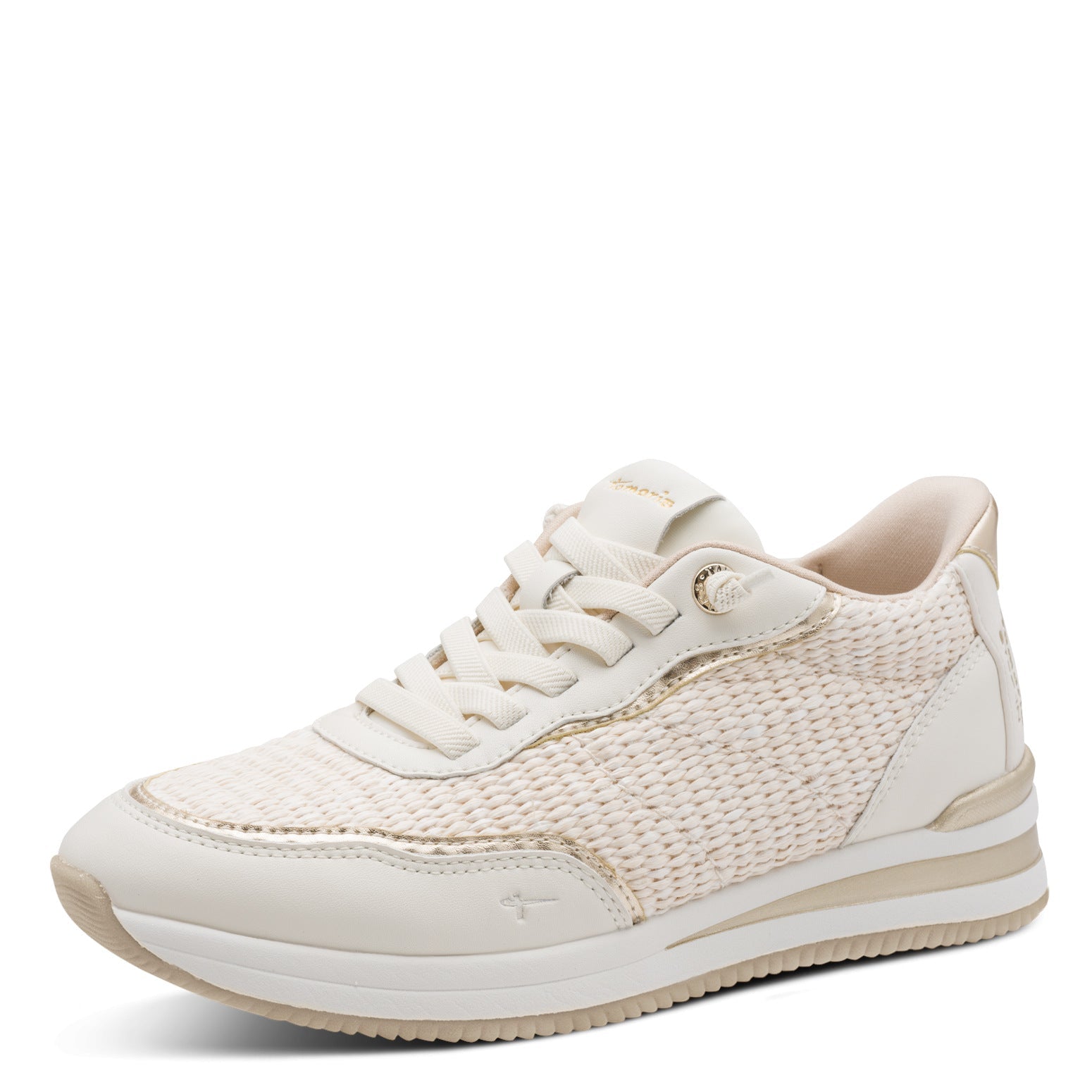 Orla Beige Lace-up Sneaker