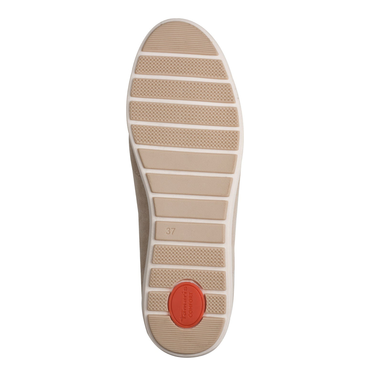 Romy Beige Suede Slip-on