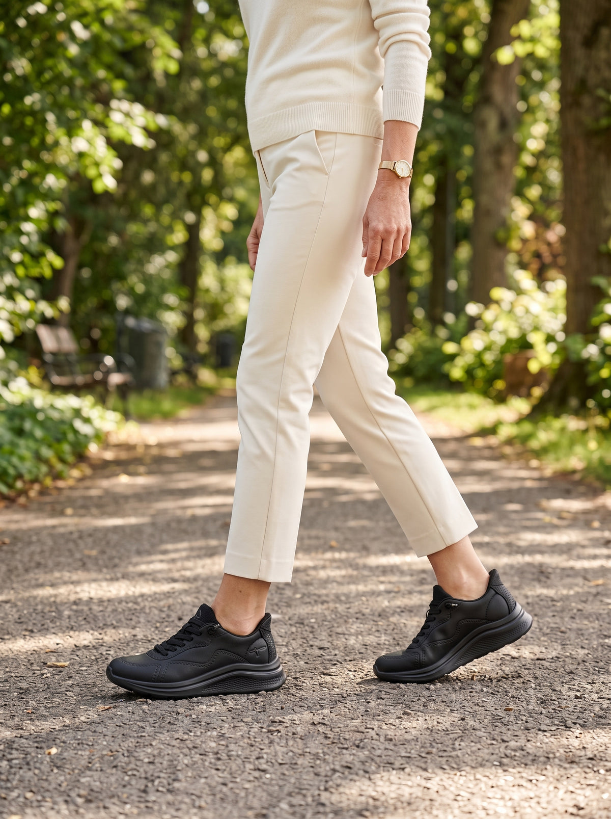 Celeste Black — Light Weight Step In Casual