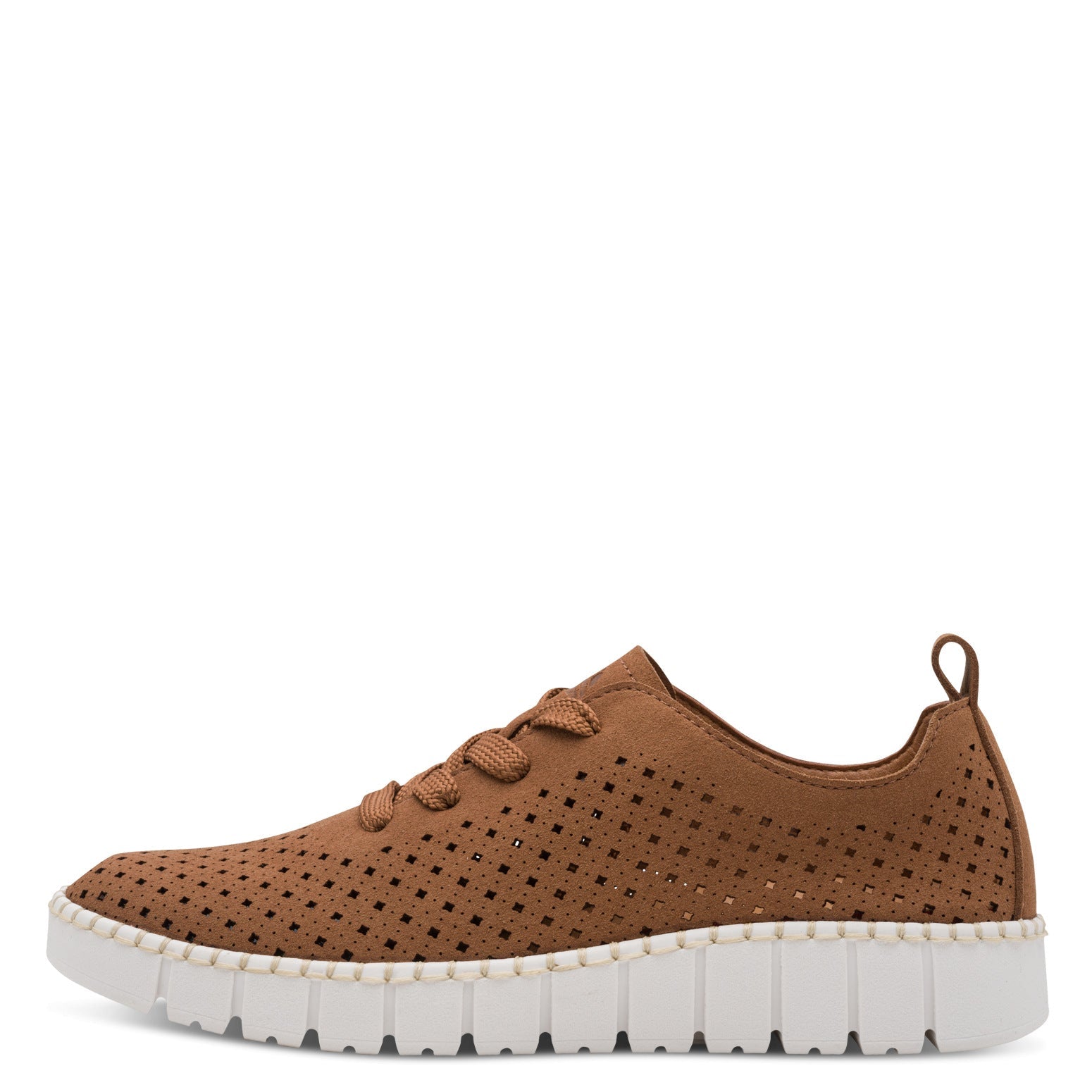 Renata Cognac Lace-up Sneaker