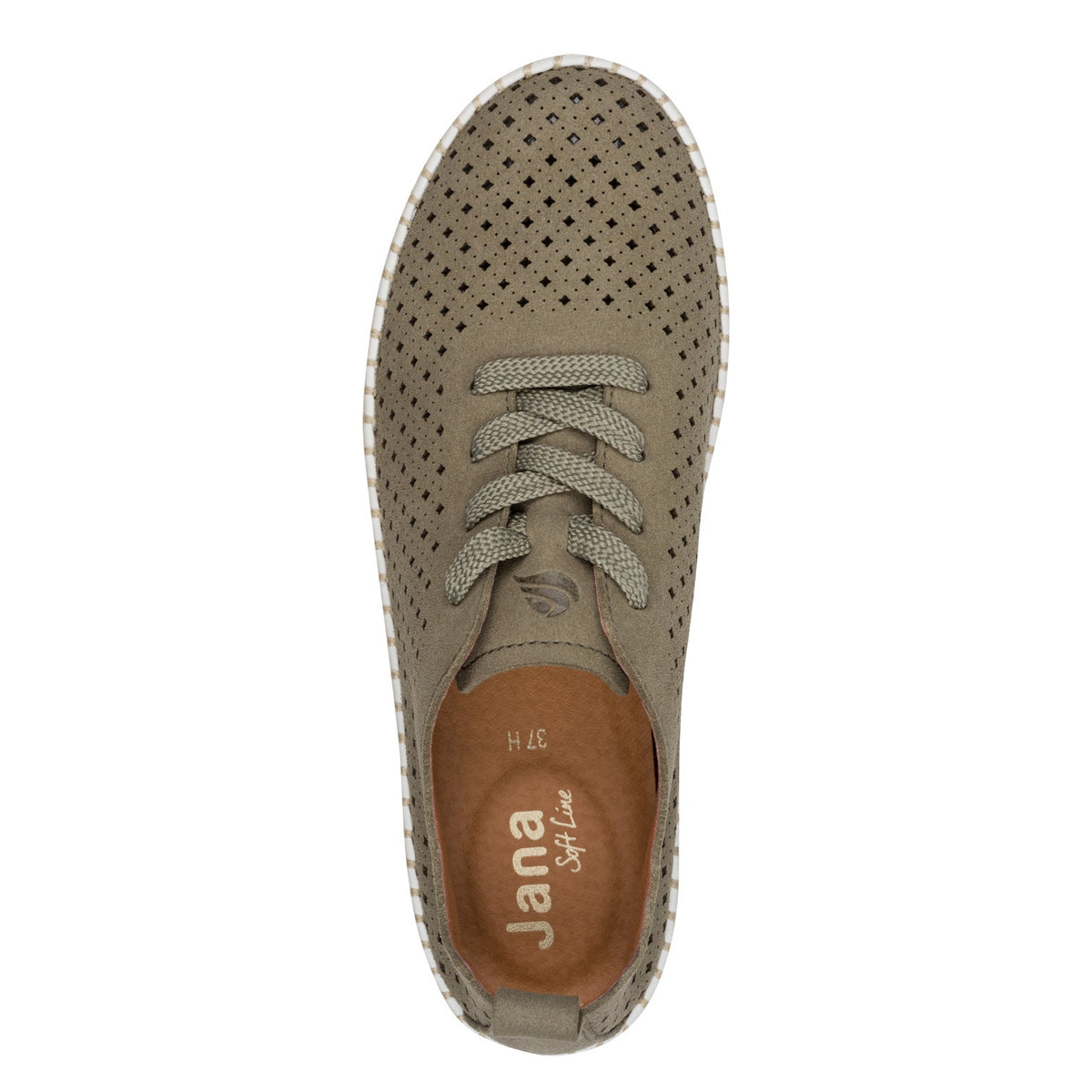 Renata Olive Lace-up Sneaker
