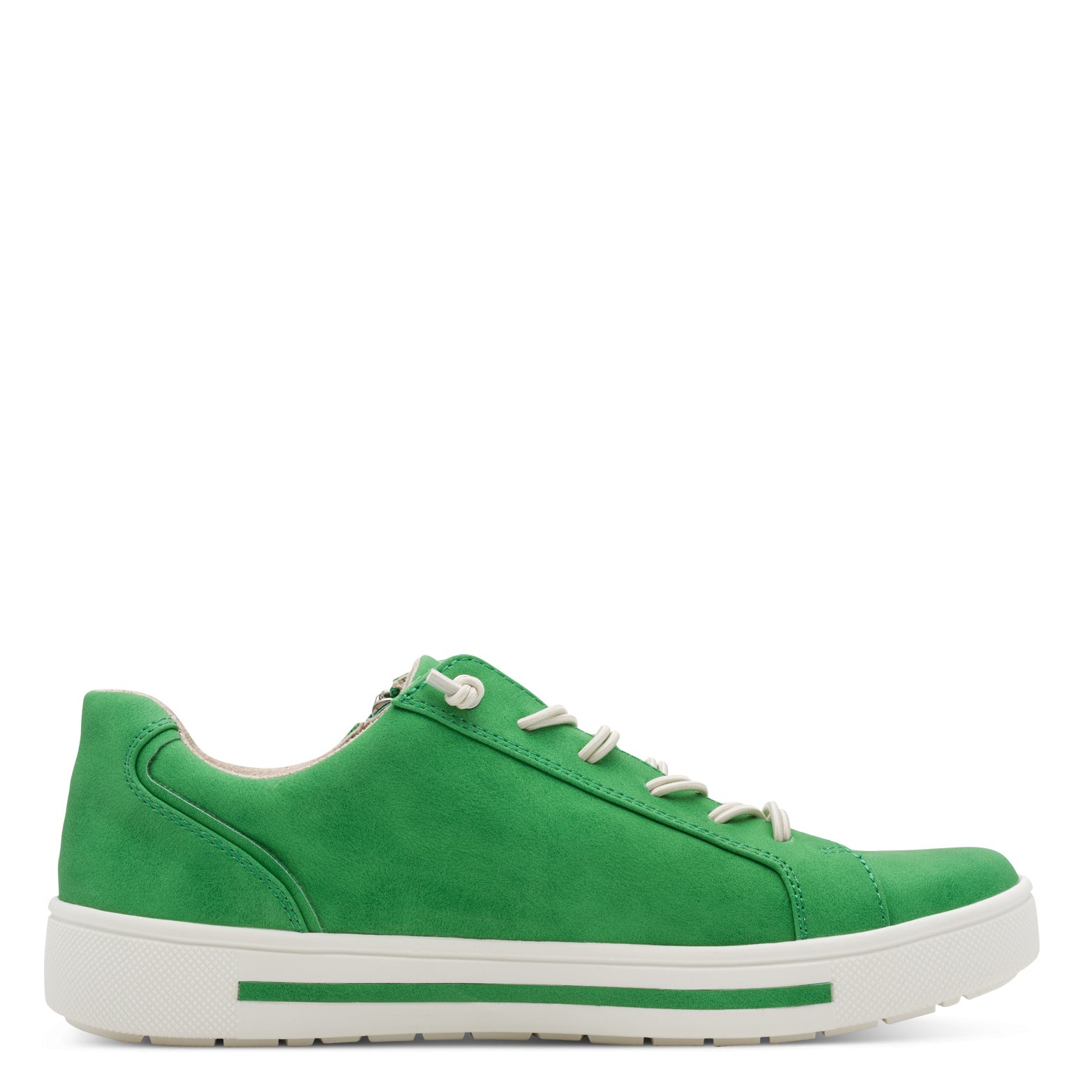 Estelle Green Lace-up Sneaker
