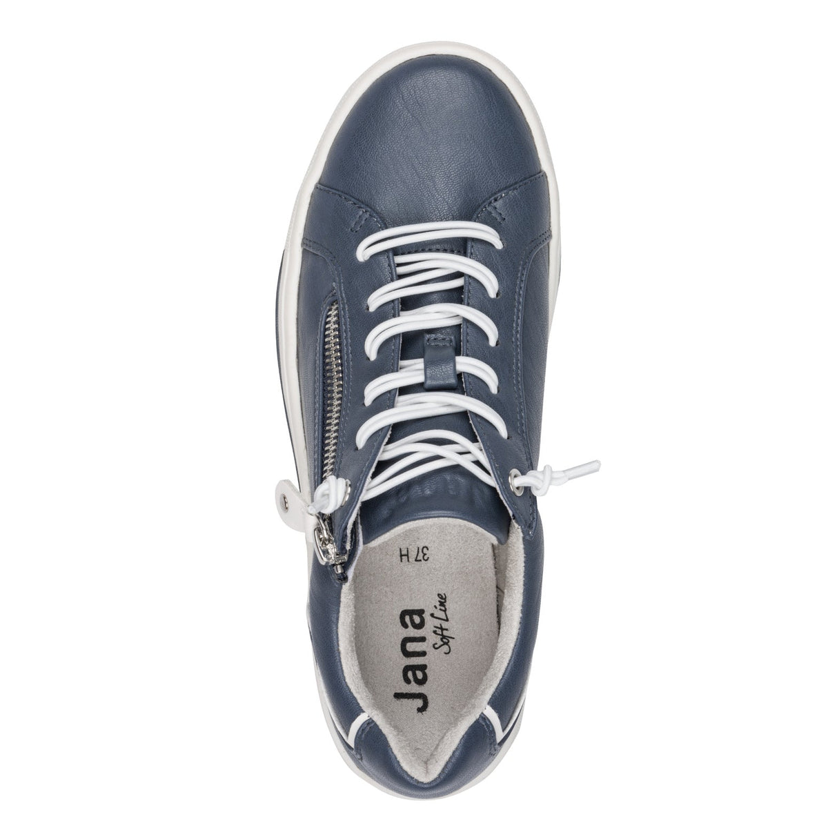 Estelle Navy Lace-up Sneaker
