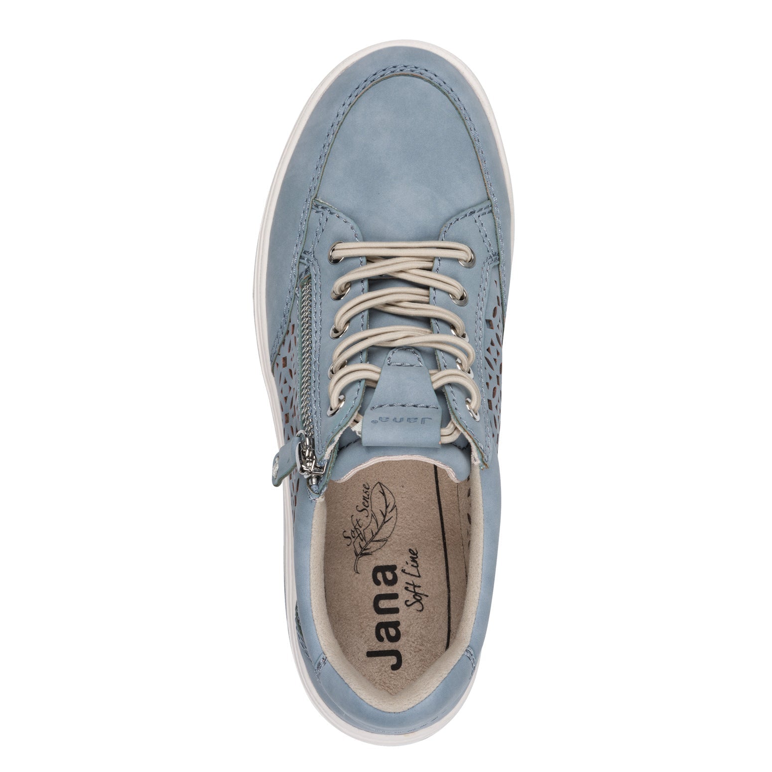 Fleur Denim Lace-up Sneaker