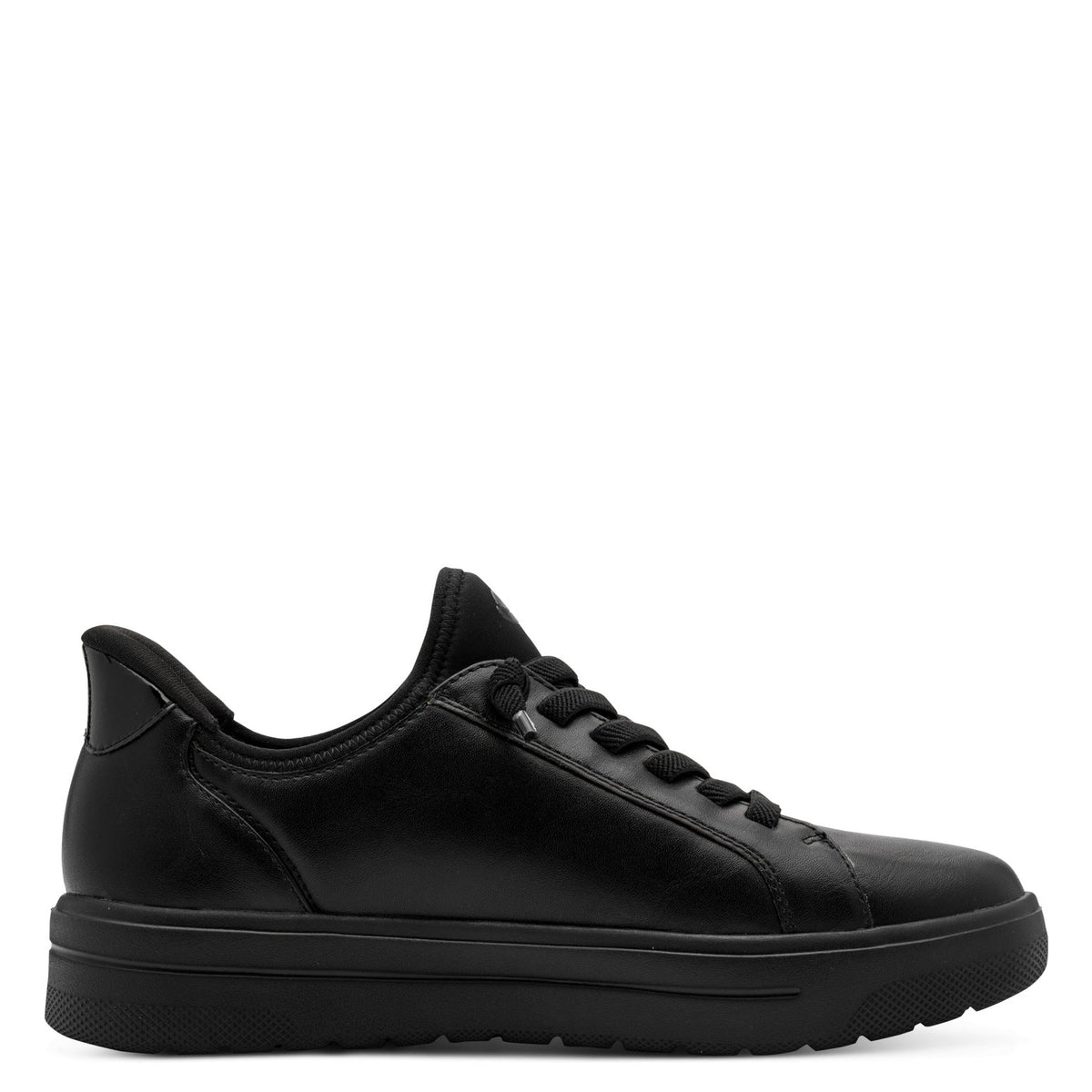 Juliette Black Lace-up Sneaker