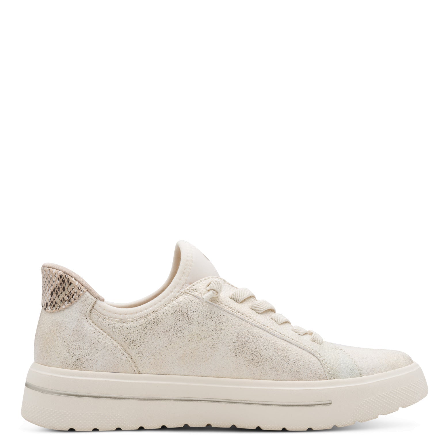 Juliette Gold Lace-up Sneaker