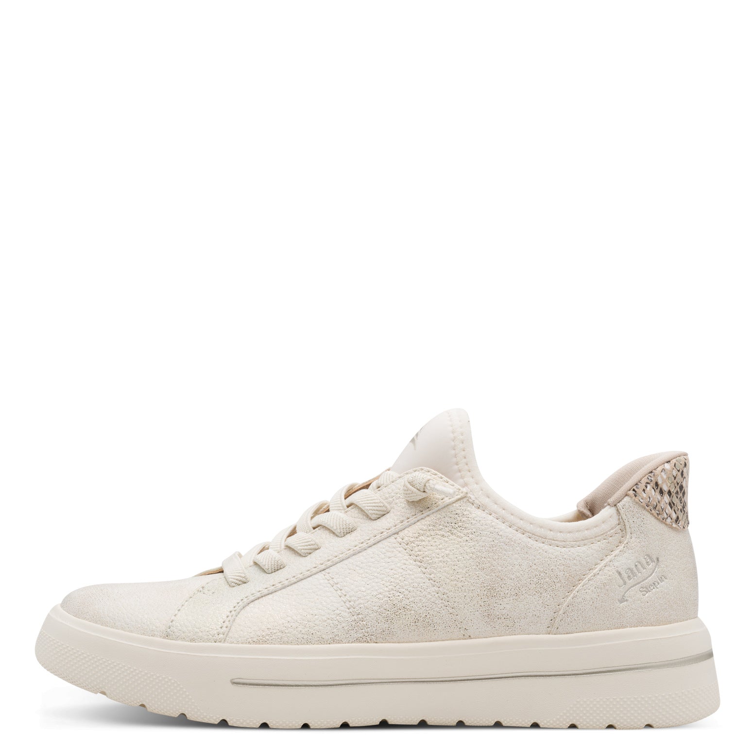 Juliette Gold Lace-up Sneaker