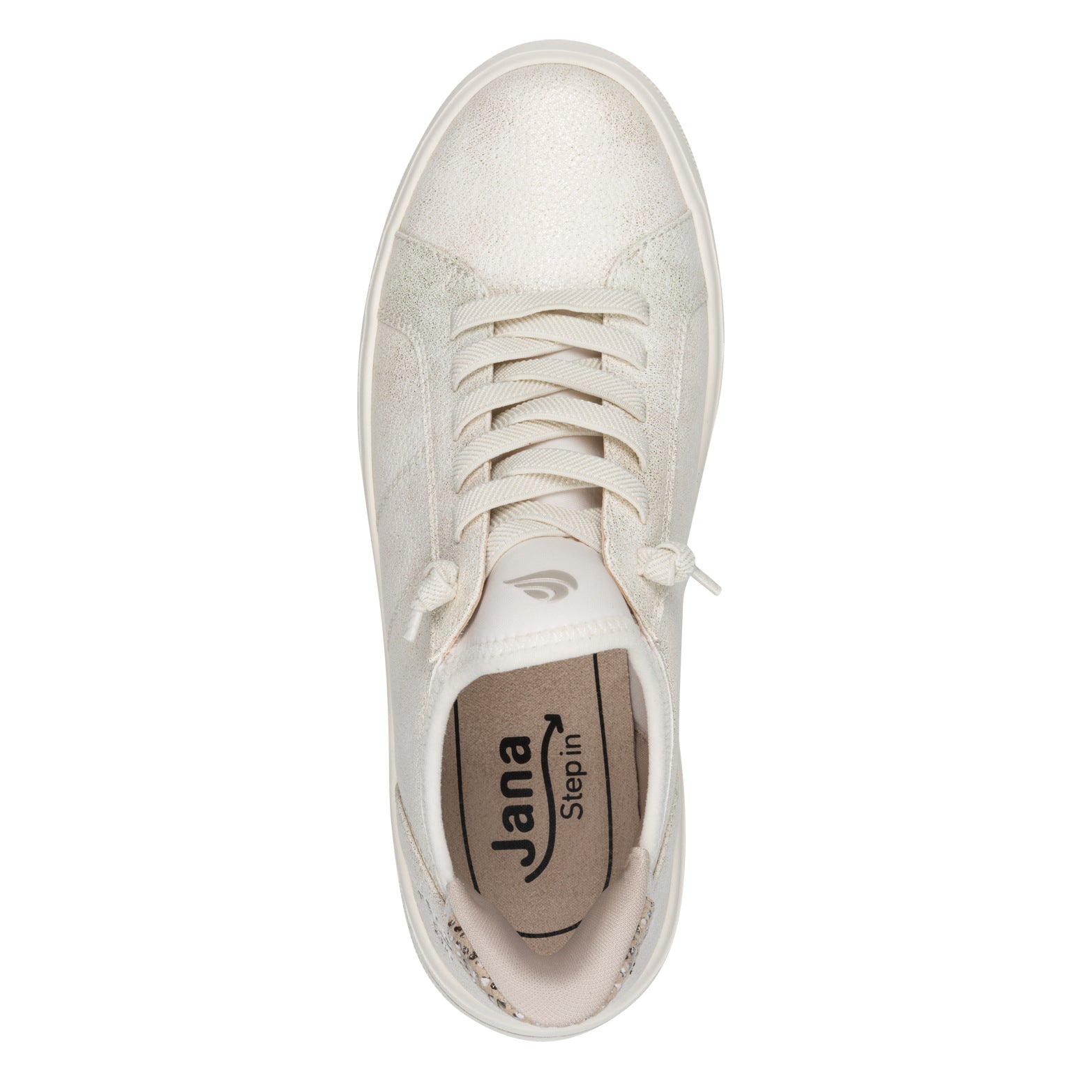 Juliette Gold Lace-up Sneaker
