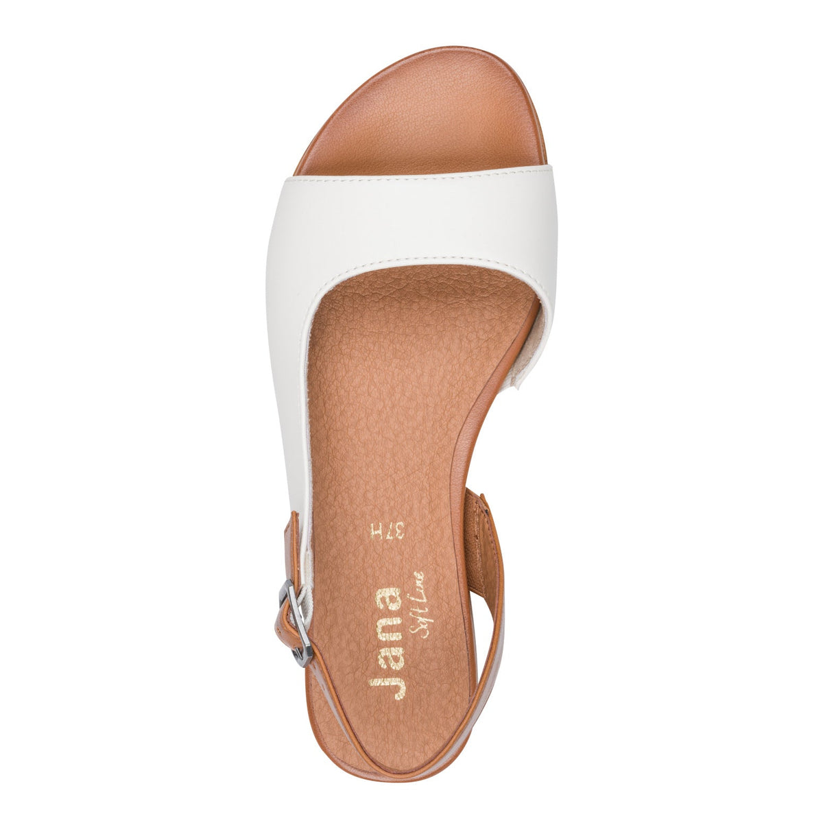Odile White Sandal