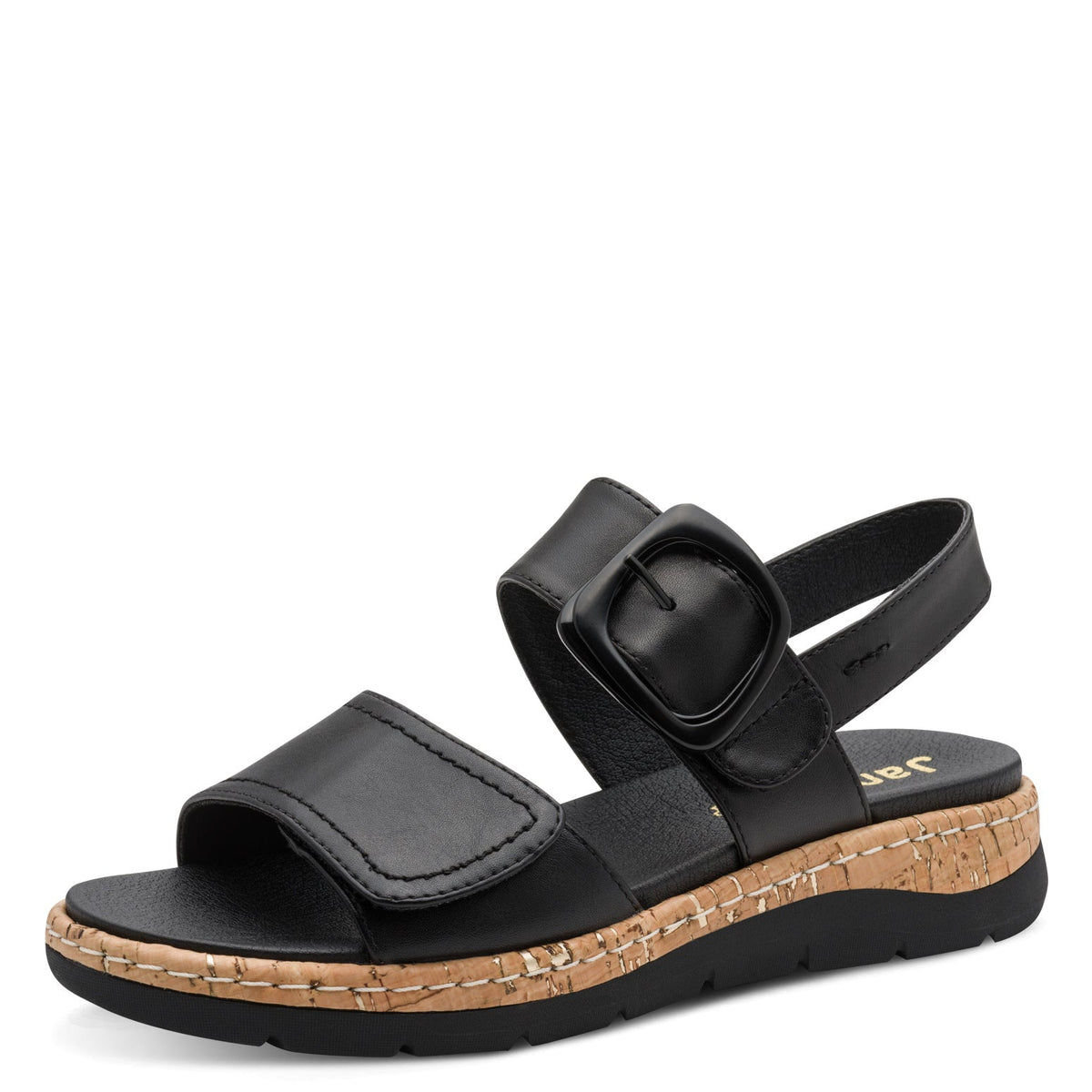 Amelie Black Sandal