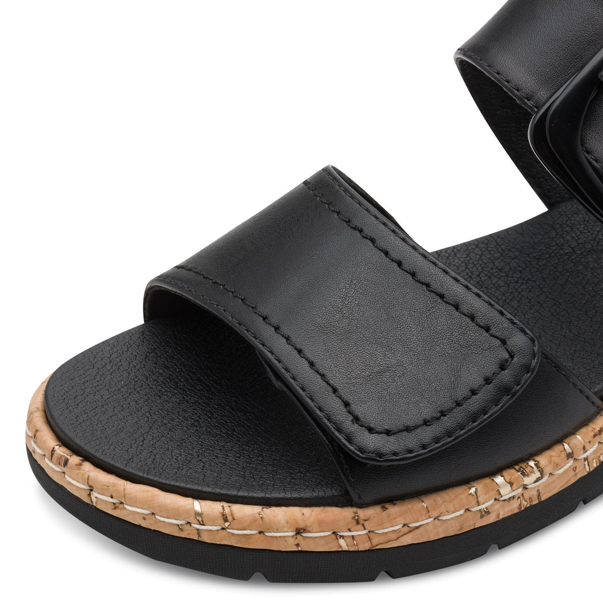 Amelie Black Sandal