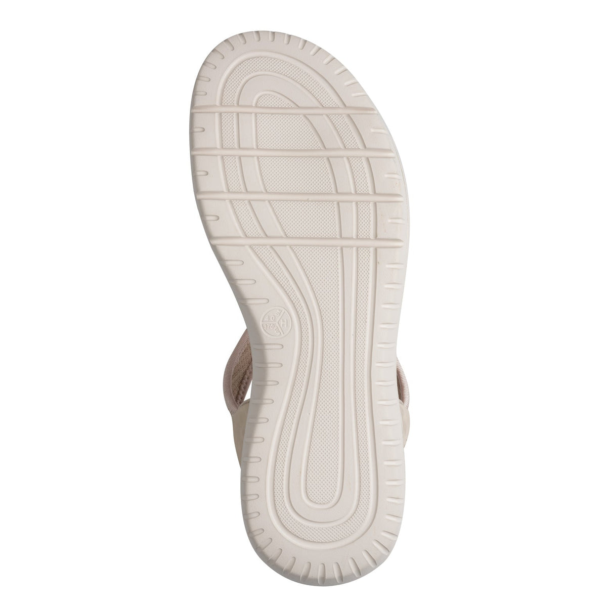 Genevieve Beige/Gold Sandal