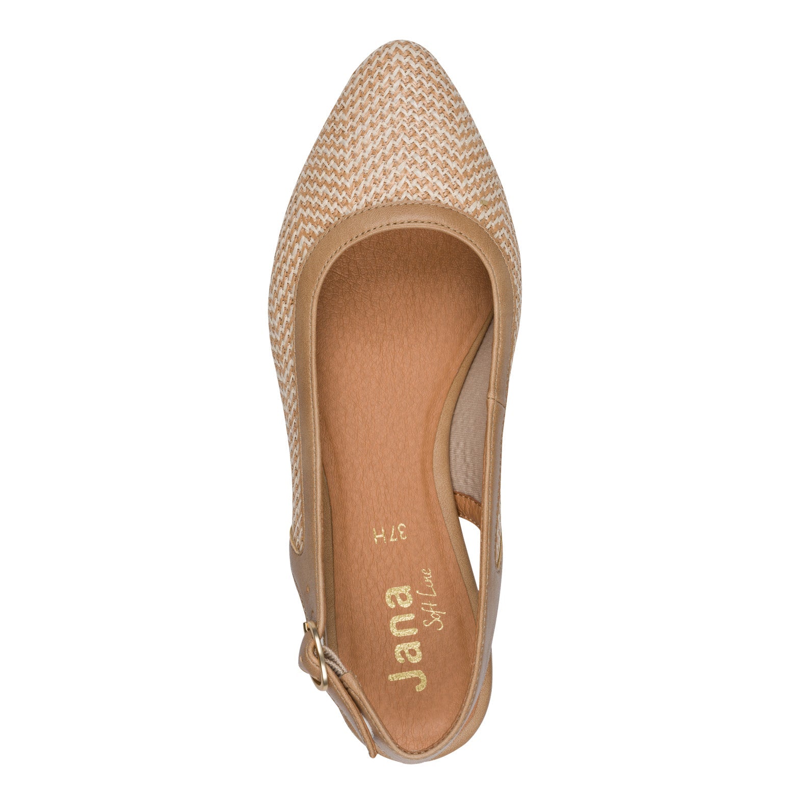 Isolde Light Natural Slingback