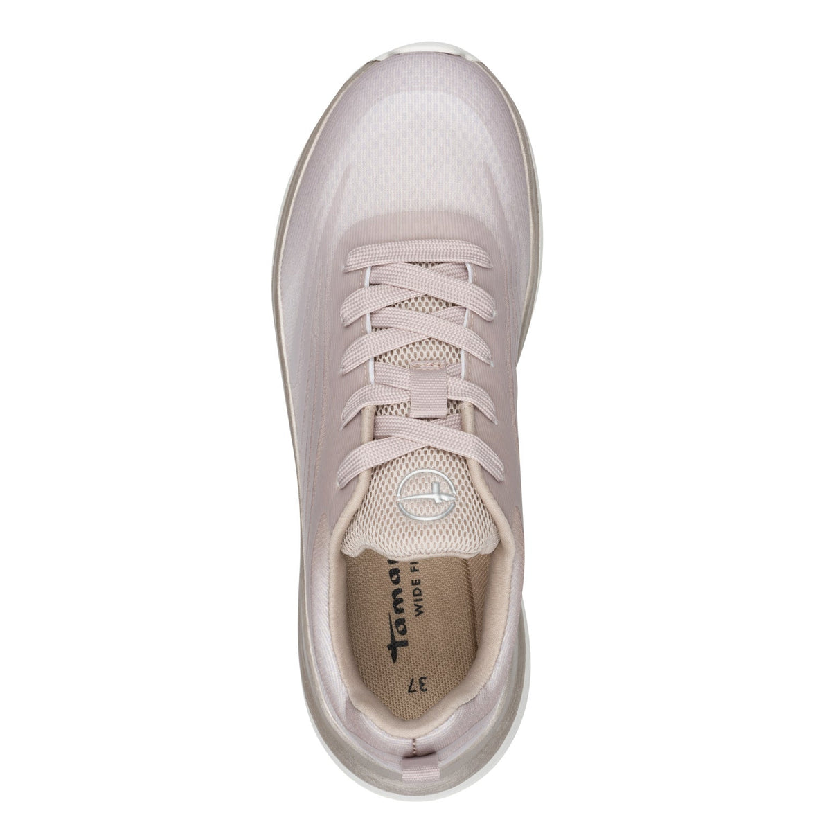 Liesel Beige Lace-up Sneaker