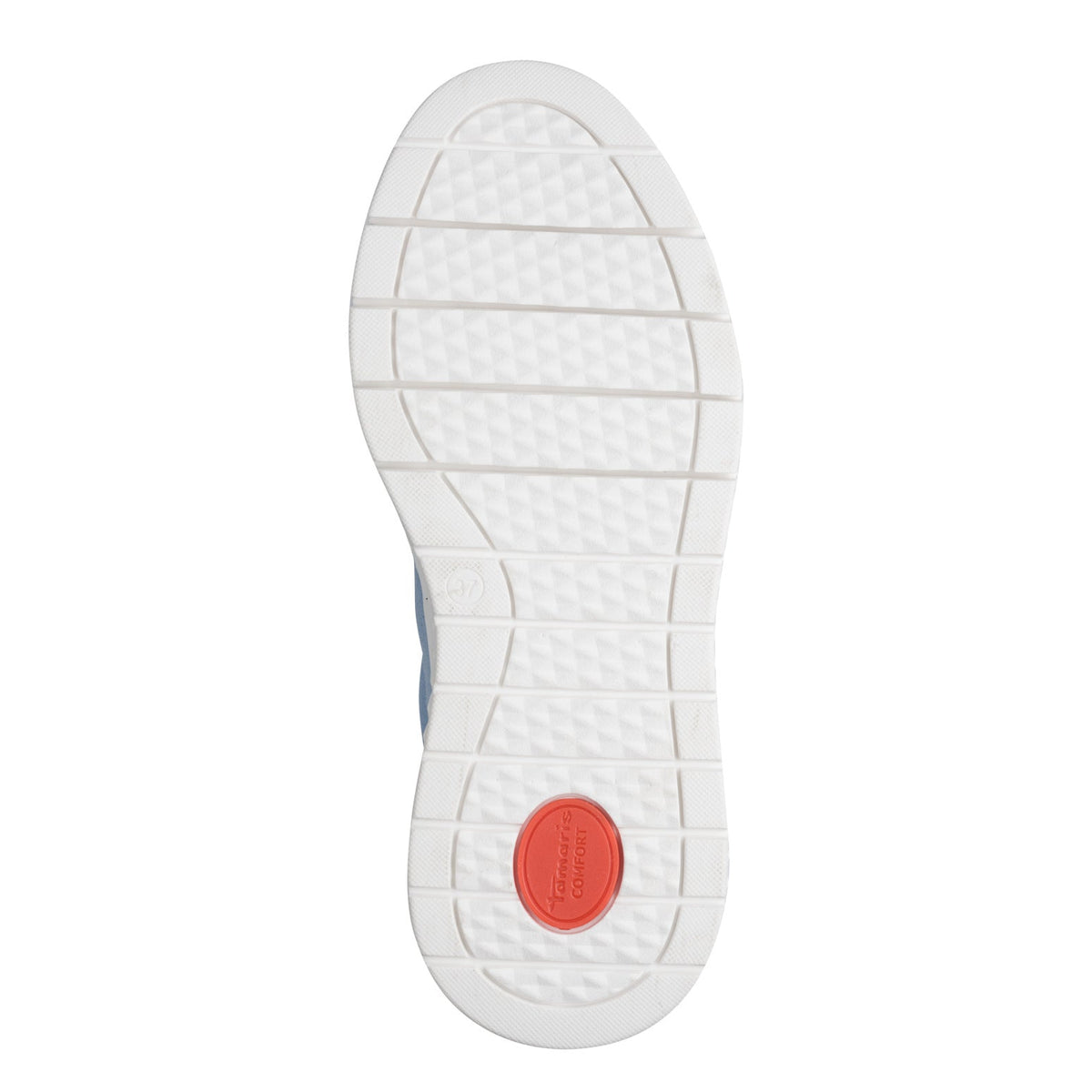 Sabine Light Blue Suede Lace-up Sneaker