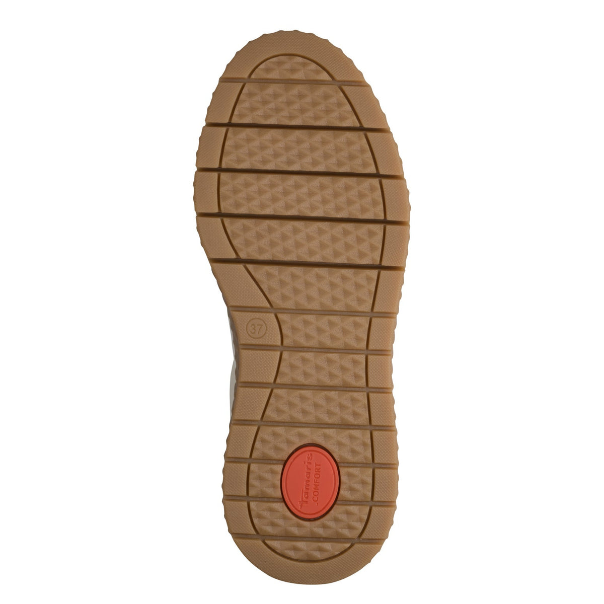 Marta Beige/Black Lace-up Sneaker