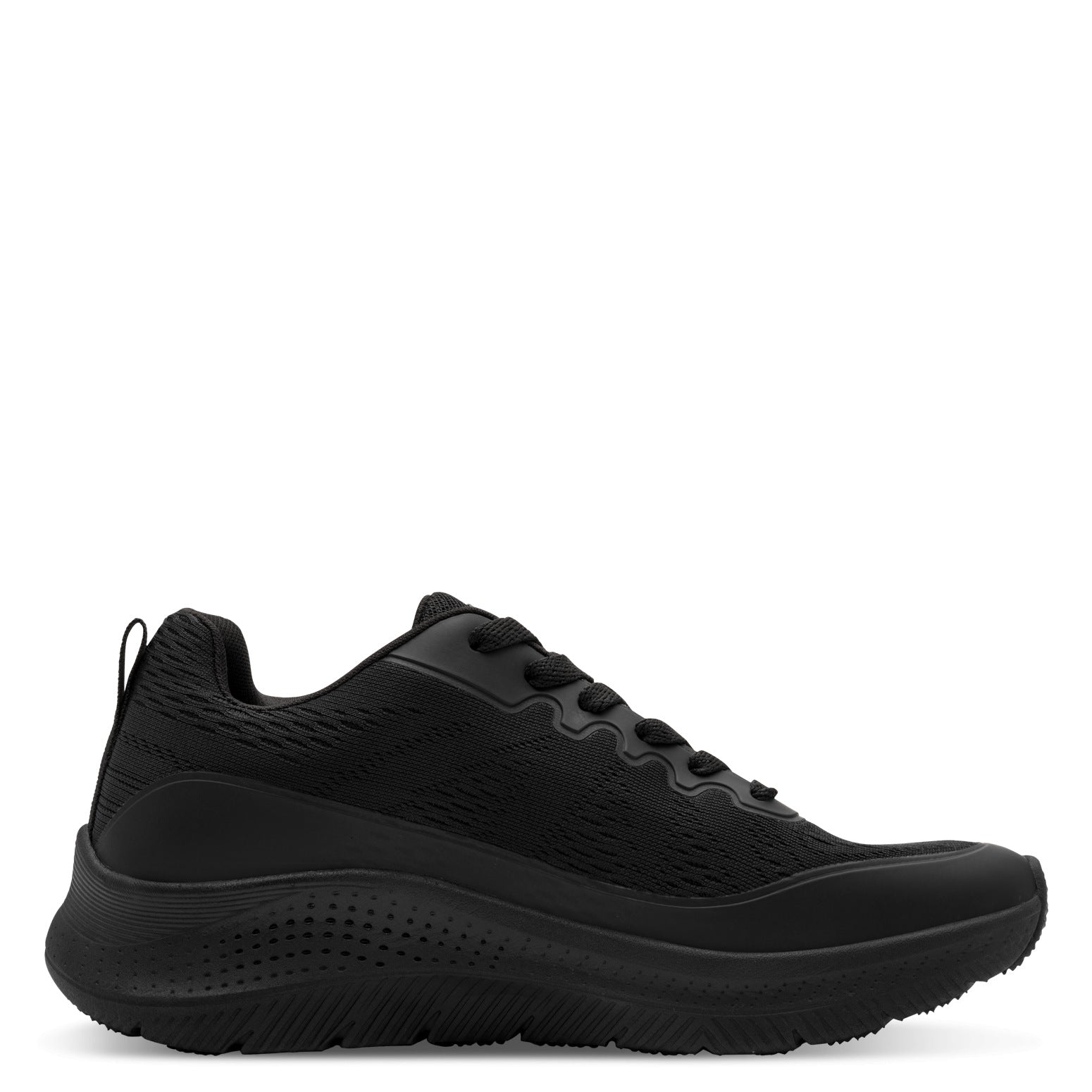 Nadine Black Uni Lace-up Sneaker