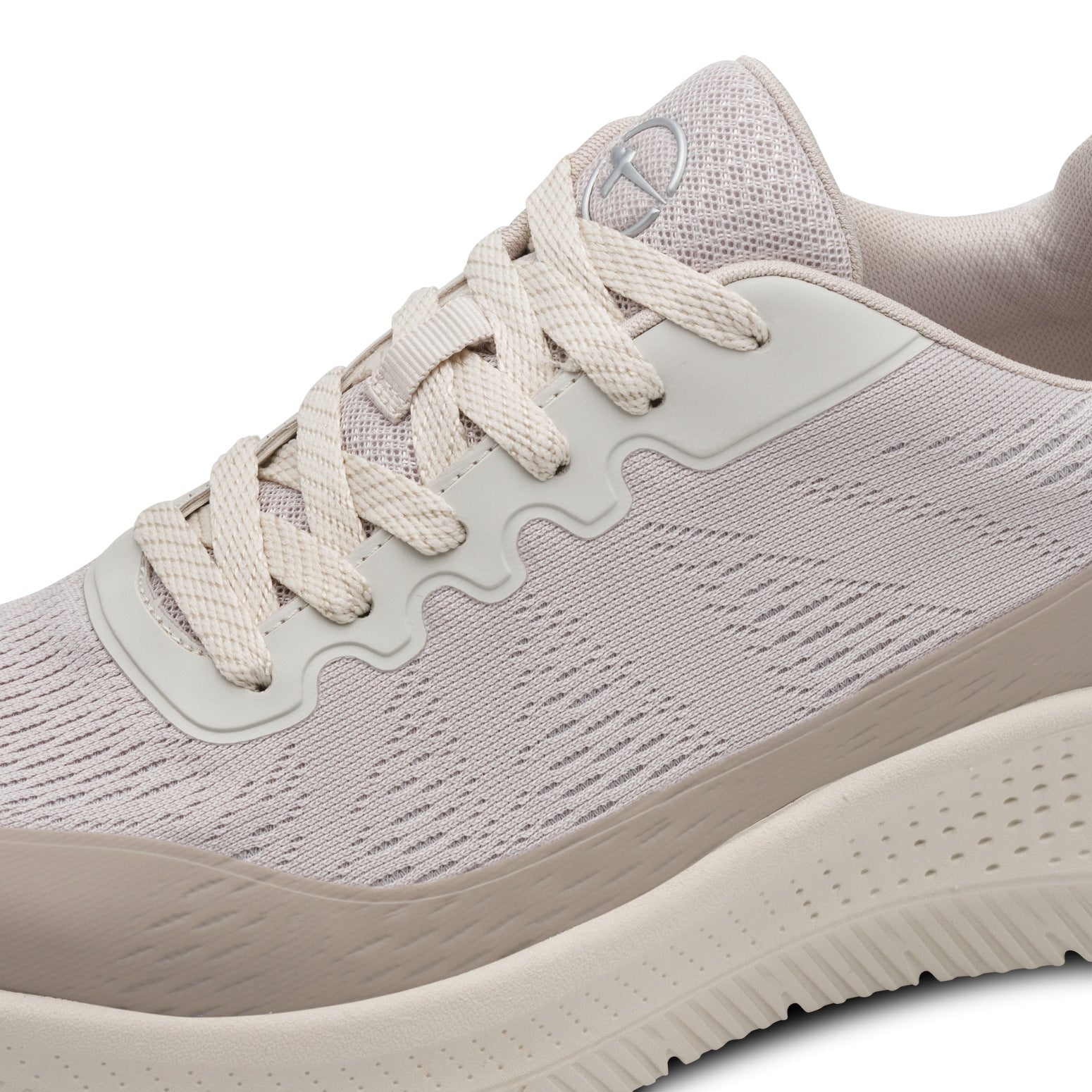 Nadine Beige Lace-up Sneaker