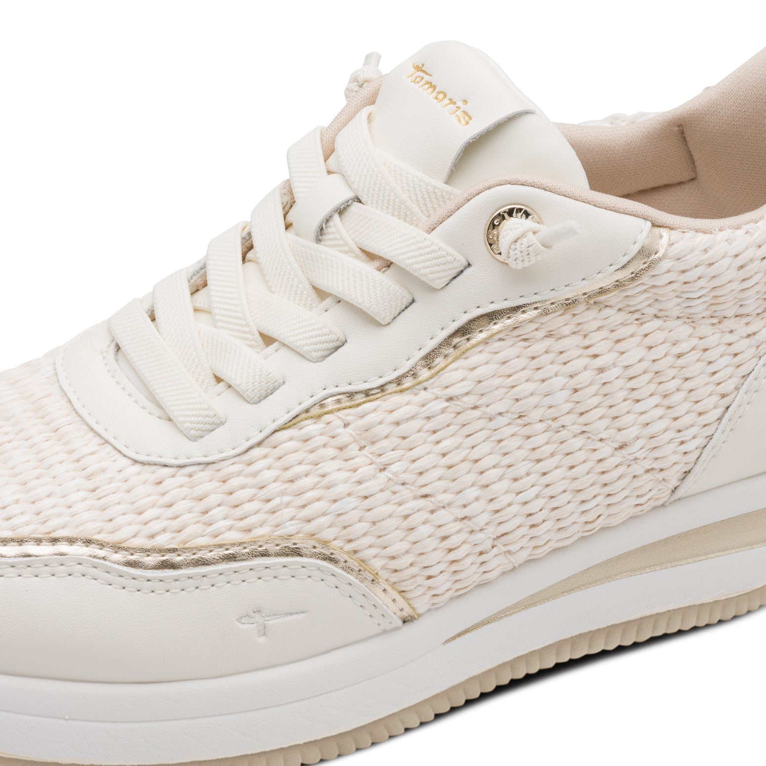 Orla Beige Lace-up Sneaker