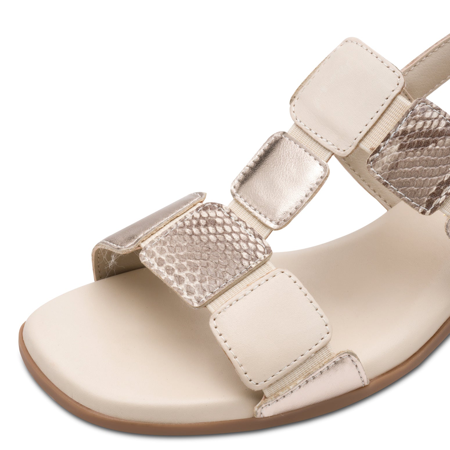 Wren Beige Snake Sandal