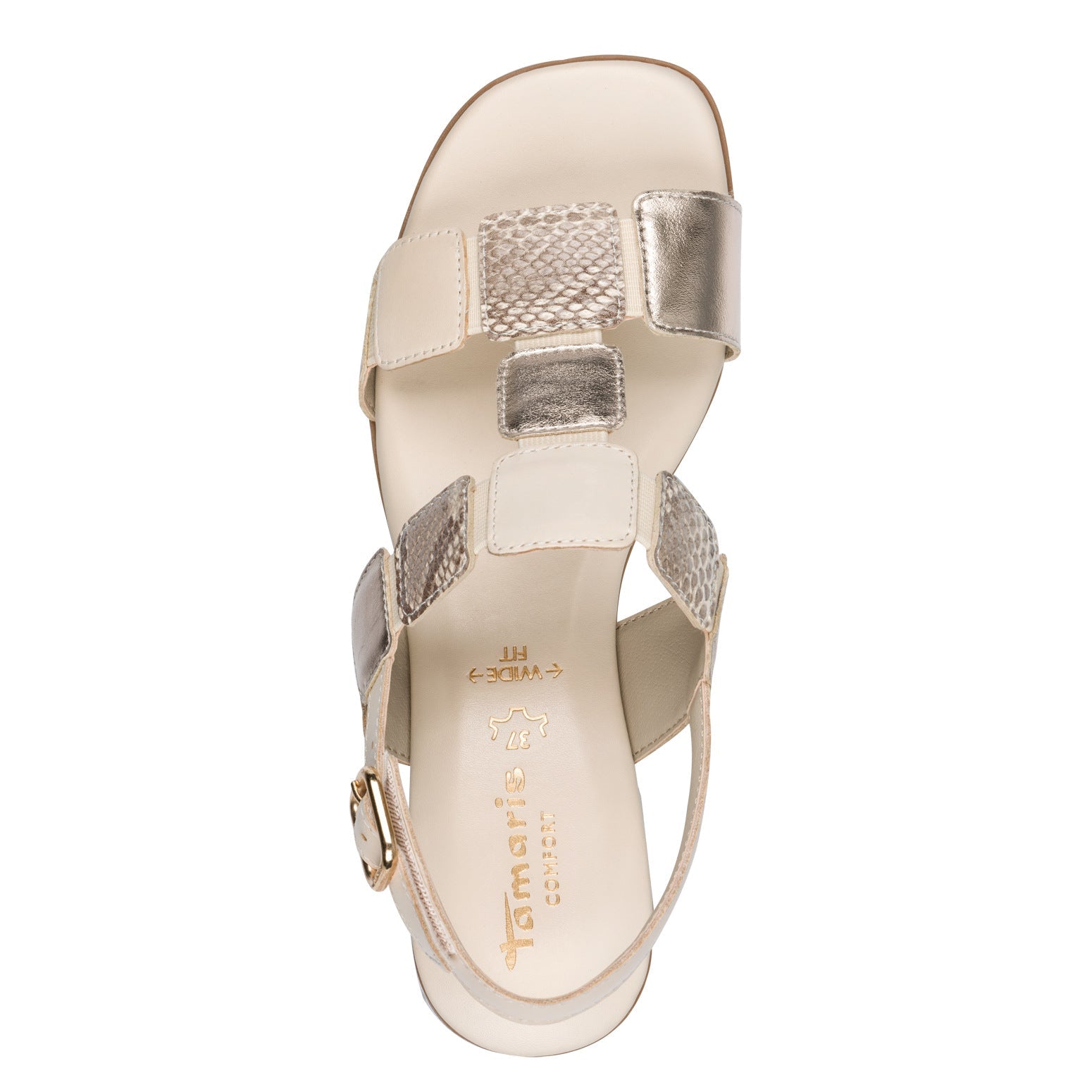 Wren Beige Snake Sandal