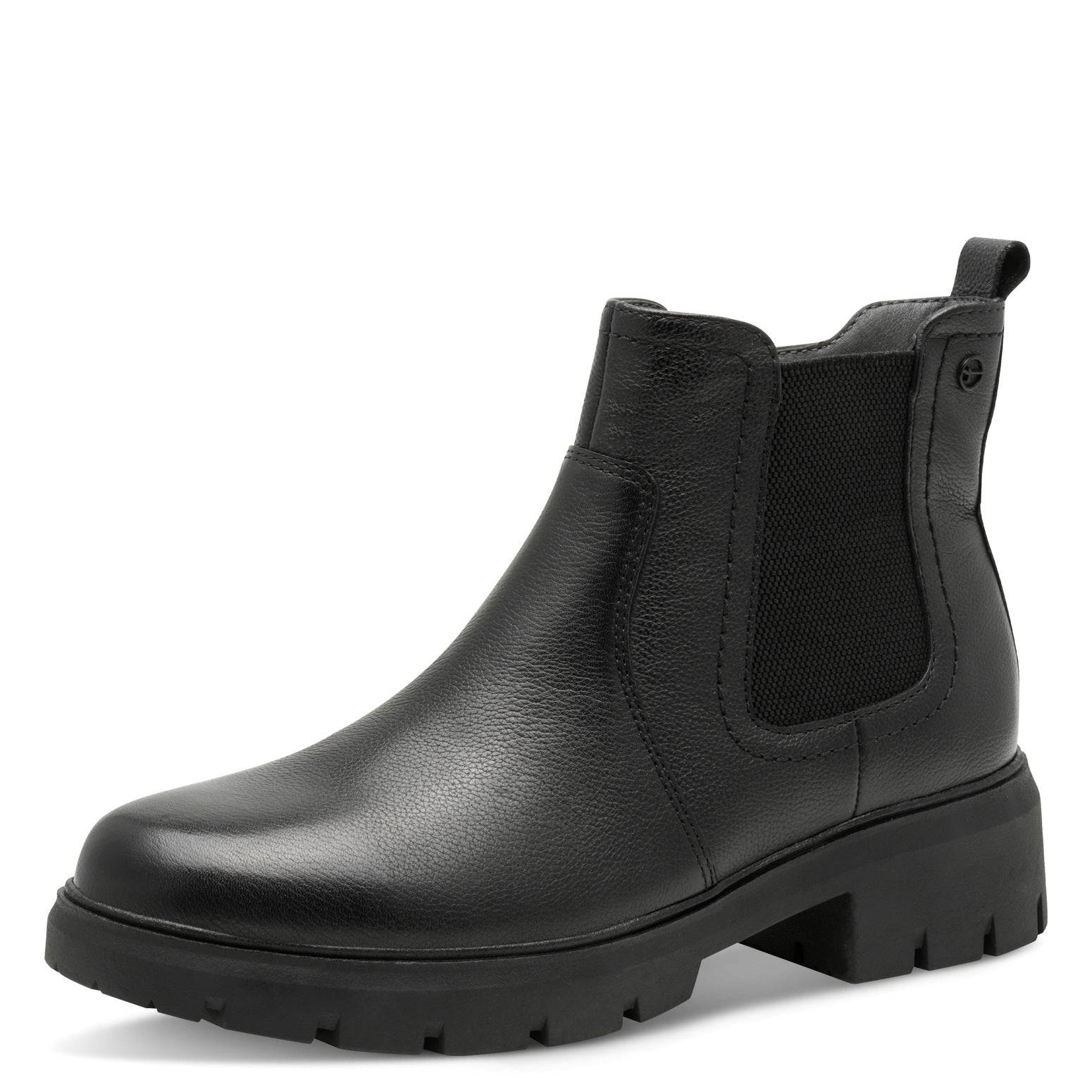 Collete Black — Tamaris Chelsea Boot | Wide Fit