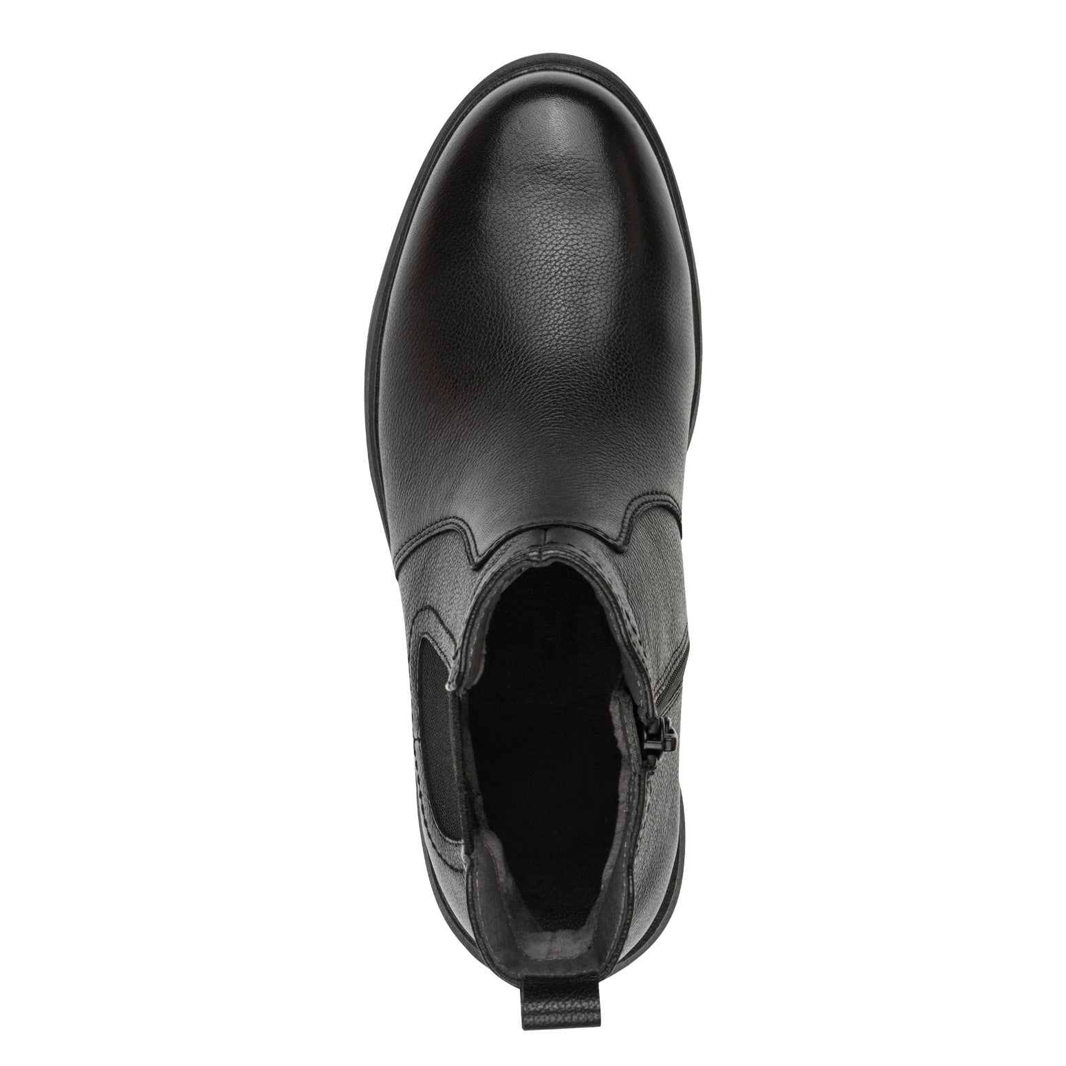 Collete Black — Tamaris Chelsea Boot | Wide Fit
