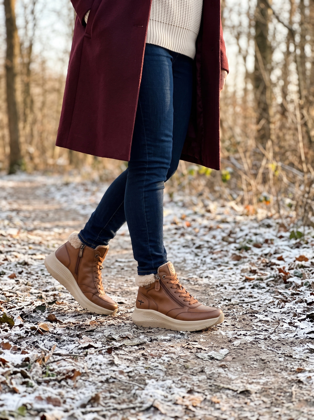 Noelle Cognac — Winter Boot