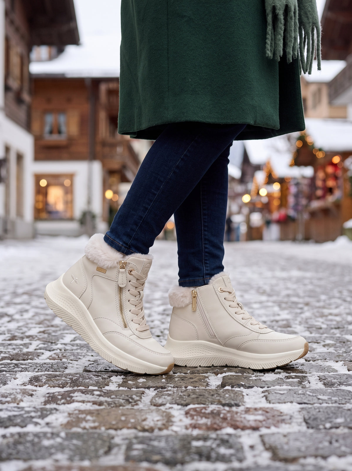 Noelle Ivory — Winter Boot