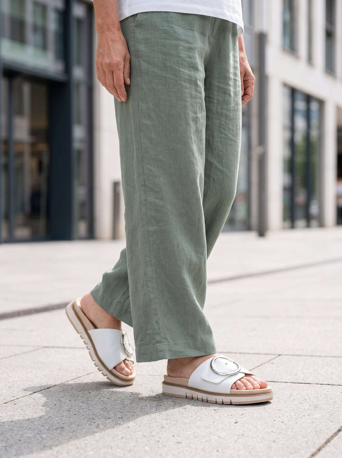 Sylvie White Nappa — Slide